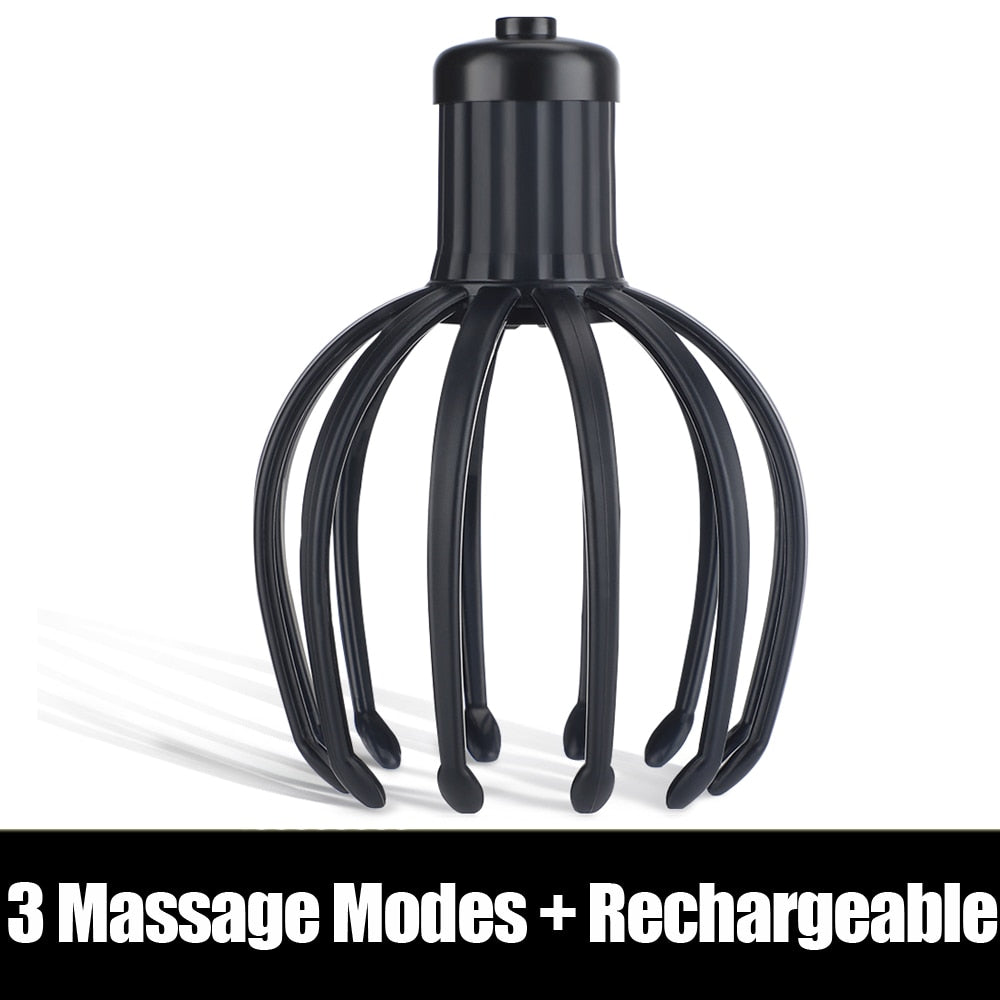 Electric head massager